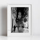 Malaga Spain Black And White Photography Print