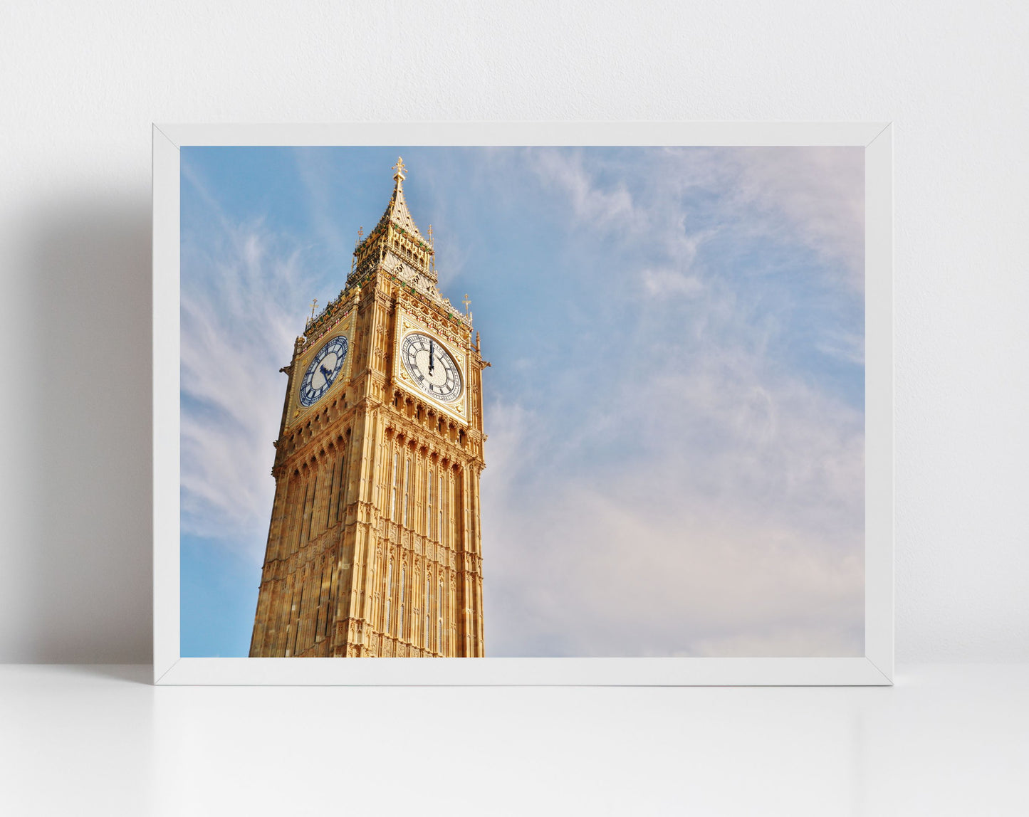 Big Ben Print London Photography Wall Art