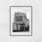 Kentish Town London Black And White Photography Print