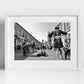 Columbia Road Print East London Black And White Photography Wall Art