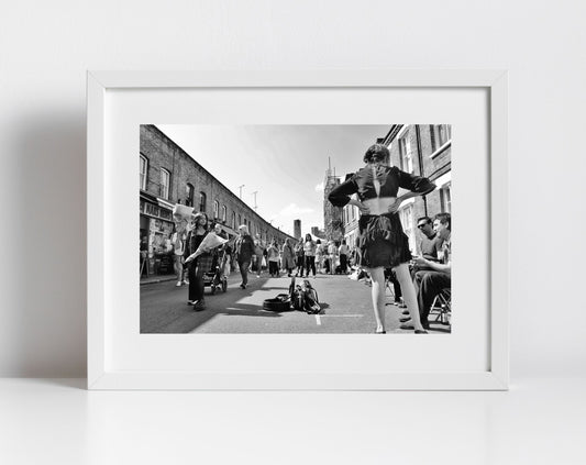 Columbia Road Print East London Black And White Photography Wall Art