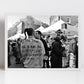 Anti Government Poster London Photography Columbia Road Market Print