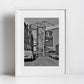 Hibernian FC Easter Road Black And White Photography Art Print