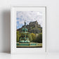 Edinburgh Castle Ross Fountain Photography Print