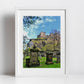 Edinburgh Castle St Cuthbert's Kirkyard Photography Print