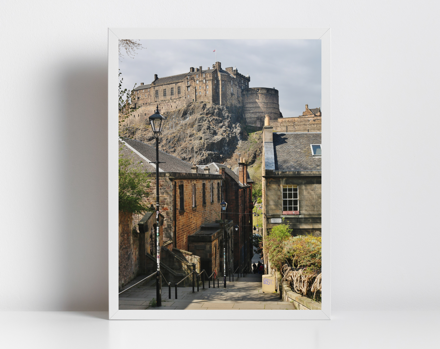 Edinburgh Vennel Steps Photography Print