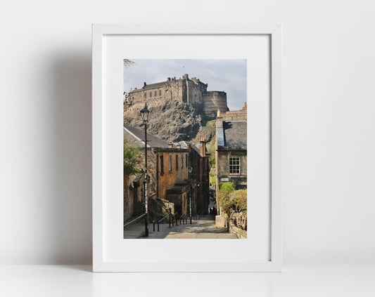 Edinburgh Vennel Steps Photography Print