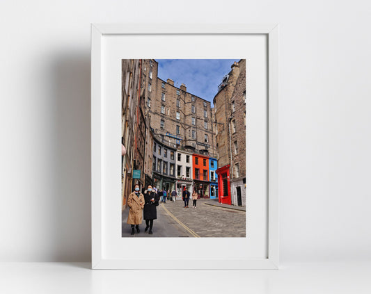 Victoria Street Edinburgh Photography Art Print