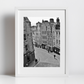 Victoria Street Edinburgh Black And White Photography Wall Art