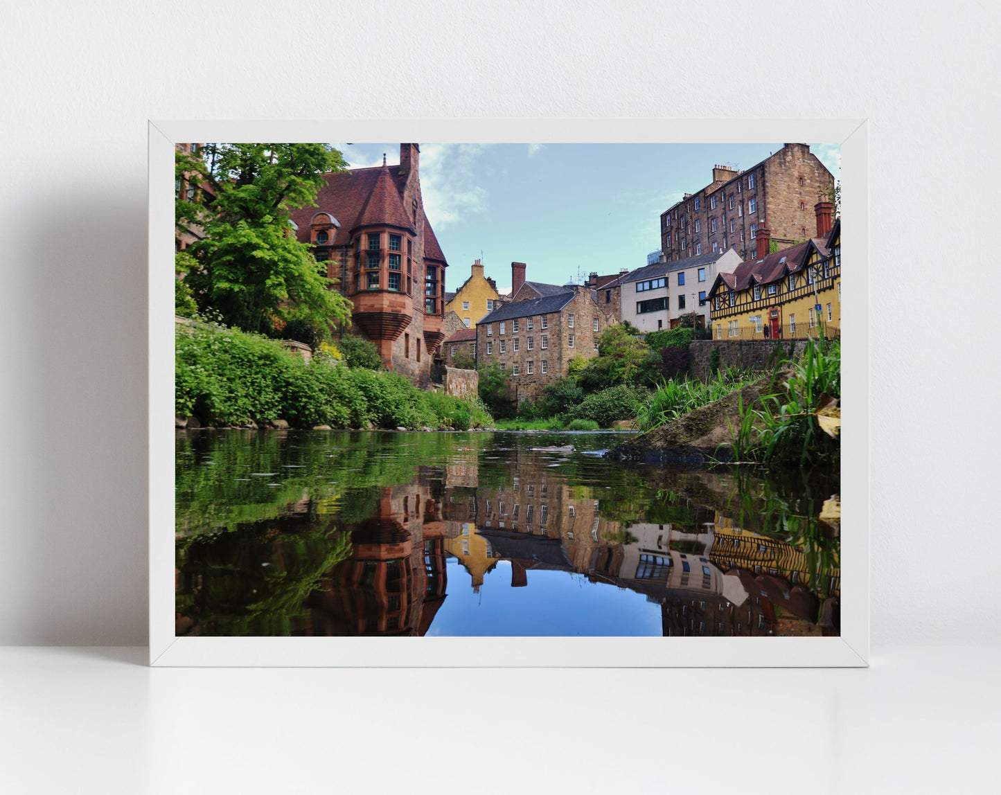 Dean Village Water Of Leith Edinburgh Photography Print