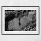 Antony Gormley Water Of Leith Edinburgh Black And White Photography Print