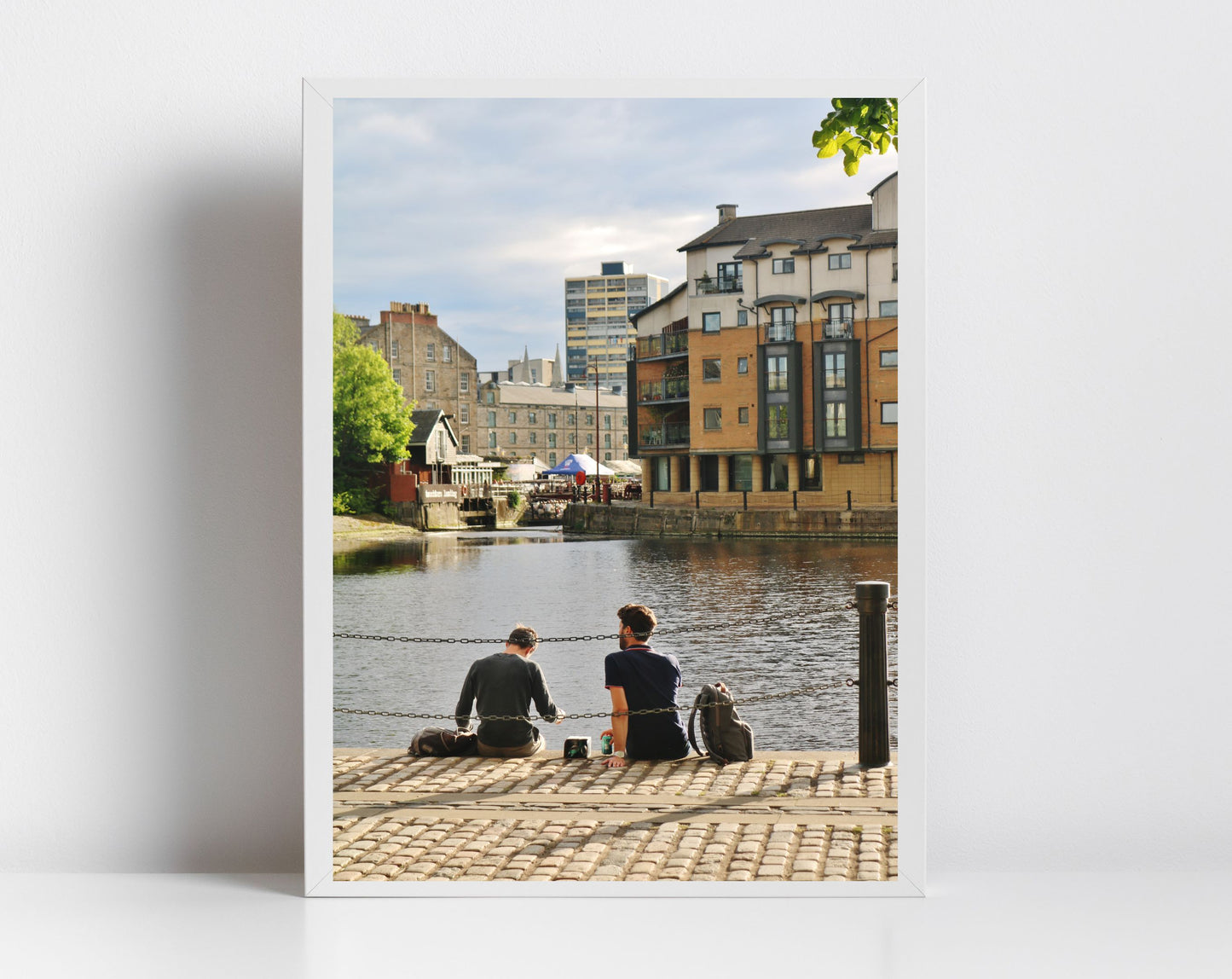 Leith Shore Edinburgh Photography Print Wall Art