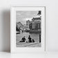 Leith Shore Edinburgh Black And White Photography Print Wall Art