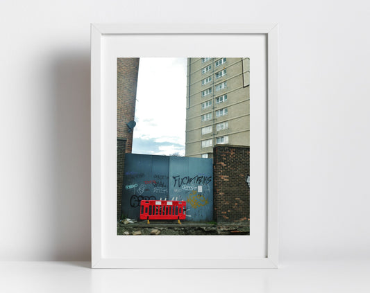 Brutalist Print Leith Edinburgh Photography Print