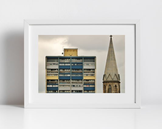 Leith Edinburgh Photography Brutalist Print