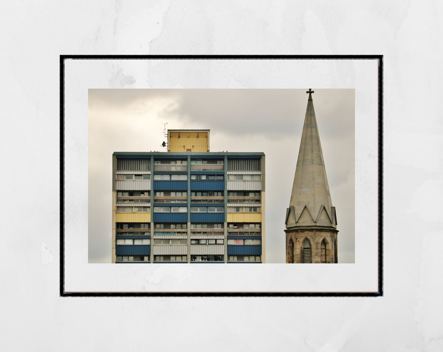 Leith Edinburgh Photography Brutalist Print