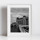 Newcastle Black And White Print Baltic Centre For Contemporary Art Poster