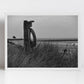 Sandhaven Beach South Shields Black And White Photography Print
