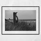 Sandhaven Beach South Shields Black And White Photography Print