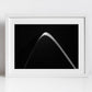 Gateshead Millennium Bridge Newcastle Black And White Photography Print