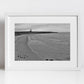 Long Sands Beach Tynemouth Black And White Photography Print