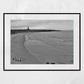 Long Sands Beach Tynemouth Black And White Photography Print