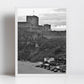 King Edward's Bay Tynemouth Black And White Photography Art Print