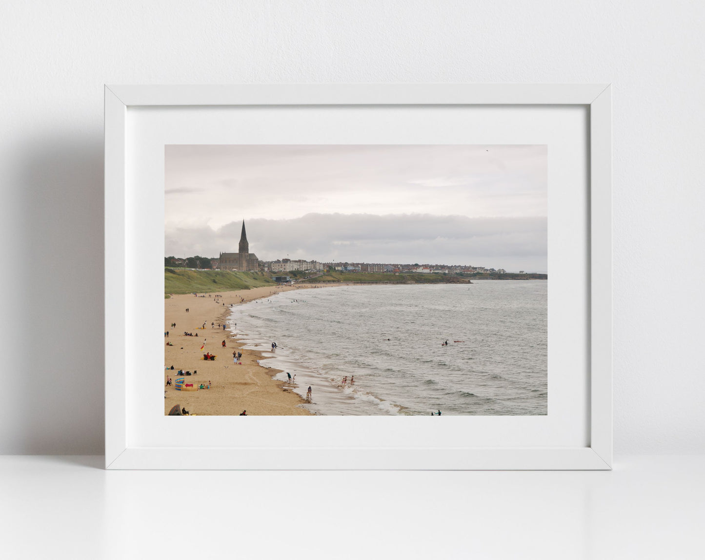 Long Sands Beach Tynemouth Photography Art Print