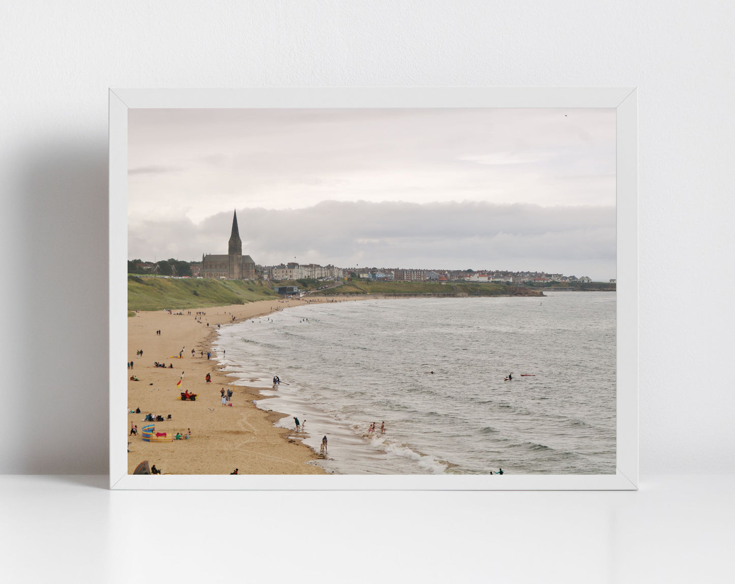 Long Sands Beach Tynemouth Photography Art Print