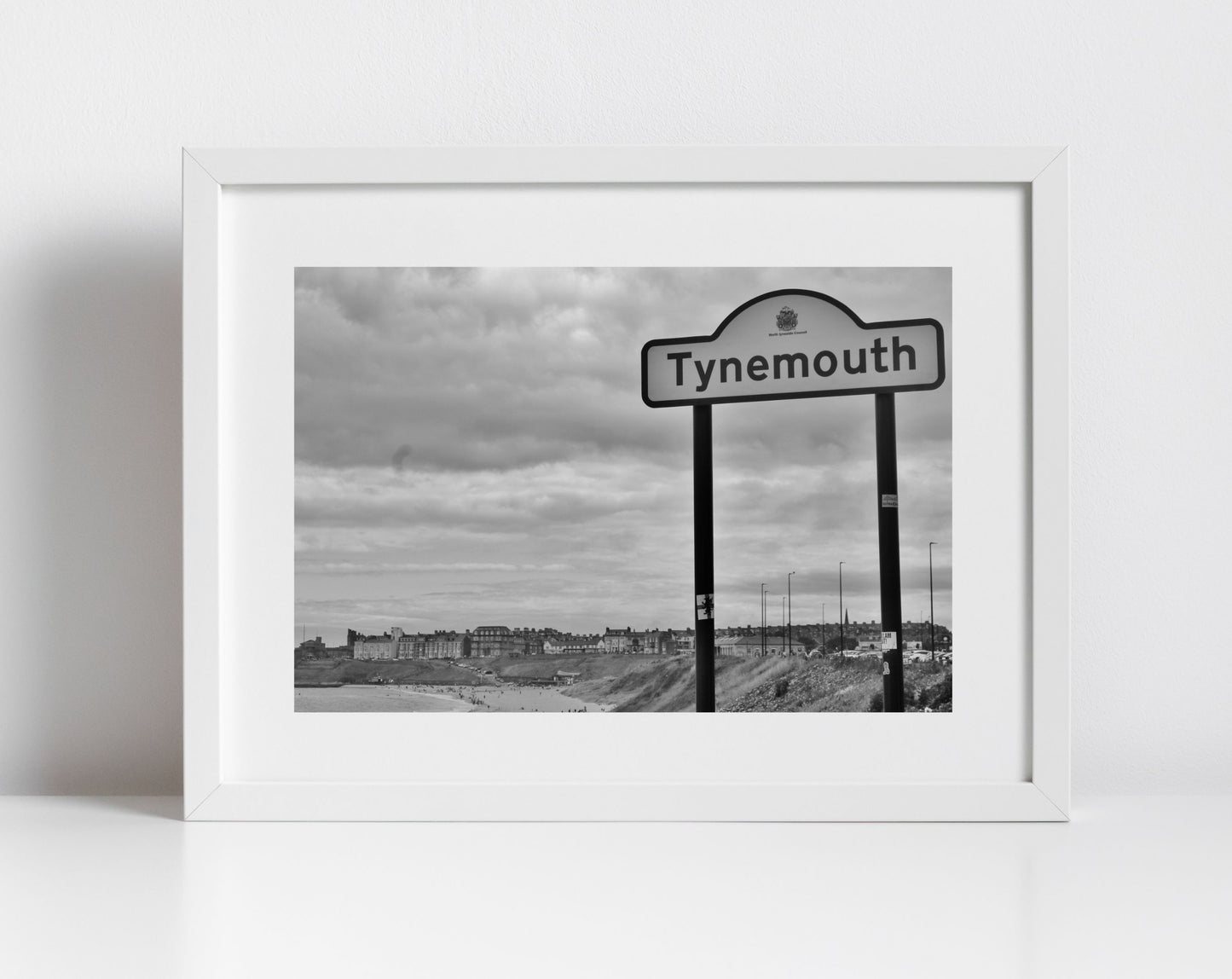 Tynemouth Black And White Photography Print