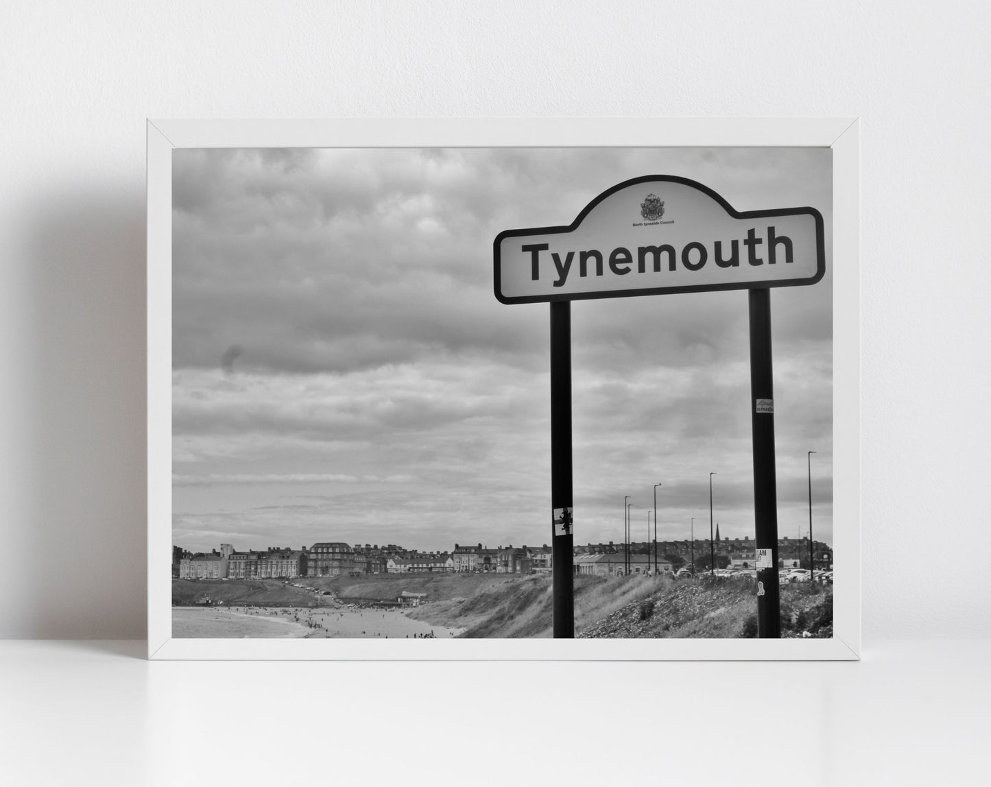 Tynemouth Black And White Photography Print