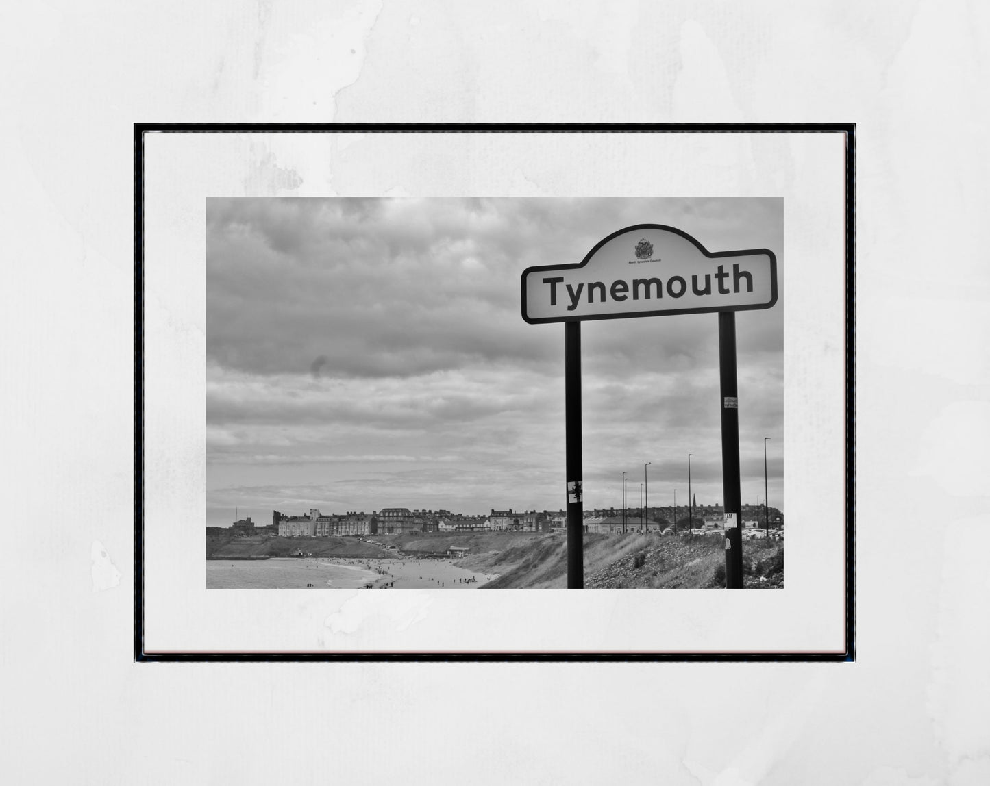 Tynemouth Black And White Photography Print