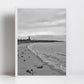 Long Sands Beach Black And White Print Tynemouth Photography