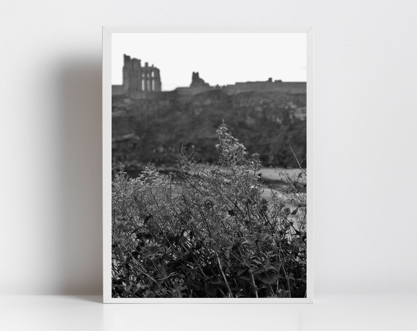 King Edward's Bay Tynemouth Black And White Photography Wall Art