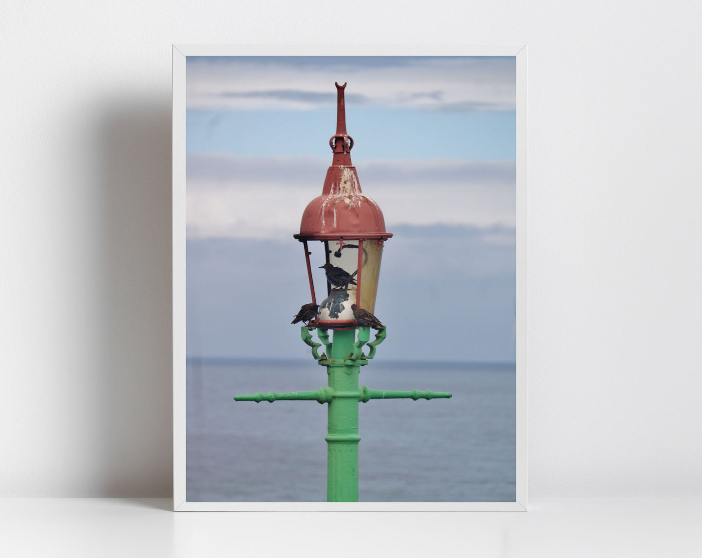 Whitley Bay Fart Lamp Print Fine Art Travel Photography