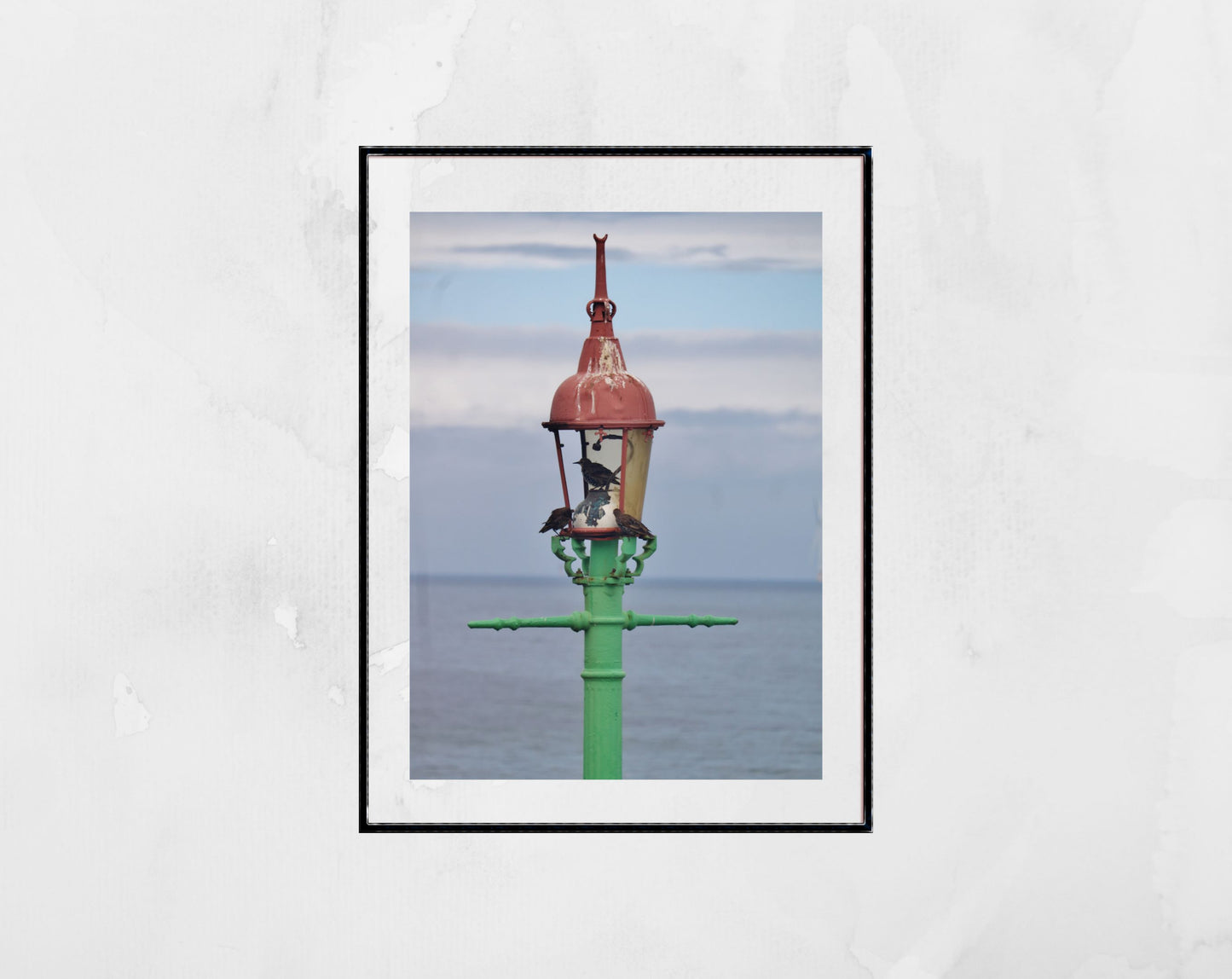 Whitley Bay Fart Lamp Print Fine Art Travel Photography