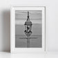Whitley Bay Fart Lamp Black And White Print Fine Art Travel Photography