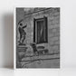St Paul Art Niches of Malta Black And White Print Fine Art Travel Photography