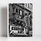 Malta Street Fine Art Travel Black And White Photography Print