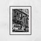 Malta Street Fine Art Travel Black And White Photography Print