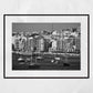 Valletta Malta Waterfront Black And White Print Fine Art Travel Photography