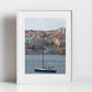 Valletta Malta Yacht Print Fine Art Travel Photography
