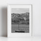 Valletta Malta Yacht Black And White Print Fine Art Travel Photography