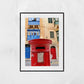 Valletta Malta Print Red Post Box Fine Art Travel Photography