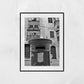 Valletta Malta Black And White Print Post Box Fine Art Travel Photography
