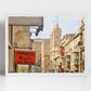 Valletta Malta Print Typography Poster Fine Art Travel Photography