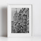 Valletta Malta Balcony Black And White Print Fine Art Travel Photography