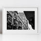 Valletta Malta Balcony Wall Black And White Print Fine Art Travel Photography