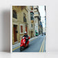 Valletta Malta Print Vespa Poster Fine Art Travel Photography