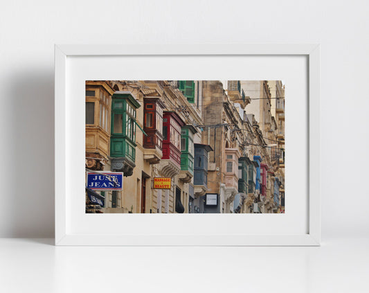 Valletta Malta Wall Print Fine Art Travel Street Photography